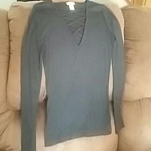 Black long sleeve shirt